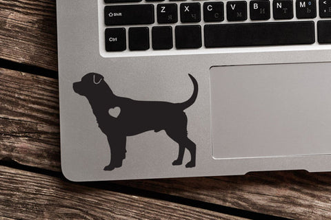 Rottweiler Laptop Sticker