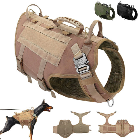 Rottweiler Military K9 Working Dog Vest