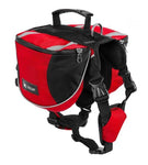 Large Dog Adjustable Saddle Bag Harness Carrier For Traveling Hiking Camping