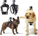 For GoPro Accessories Adjustable Dog Fetch Harness Chest