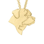 Rottweiler Charm Necklace Jewelry