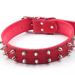 Sharp Spiked Studded Leather Dog Collars