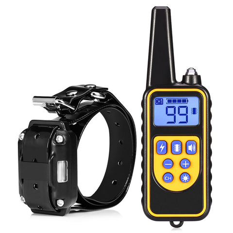 Dog Collar Waterproof Rechargeable Electric Dog Training