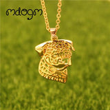 Rottweiler Necklace  Gold Silver Plated Jewelry For Women
