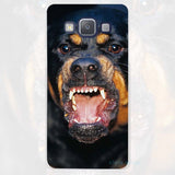 Rottweiler Clear Transparent Cell Phone Case for Samsung