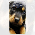 Rottweiler Clear Transparent Cell Phone Case for Samsung