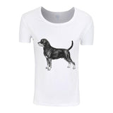 LADY Rottweiler Dog T-shirt