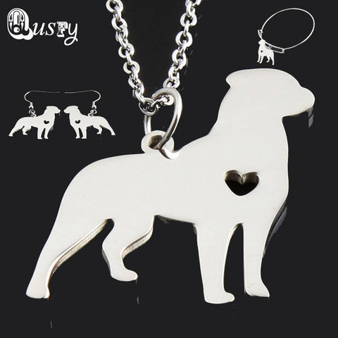Rottweiler Stainless Steel Necklace