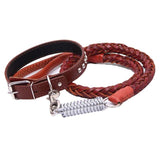 High Quality Genuine Leather Large Dog Leashes