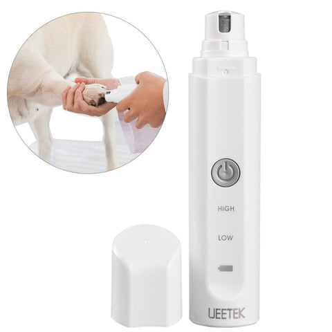 Electric Pet Nail Grinder with Rechargeable Lithium Battery